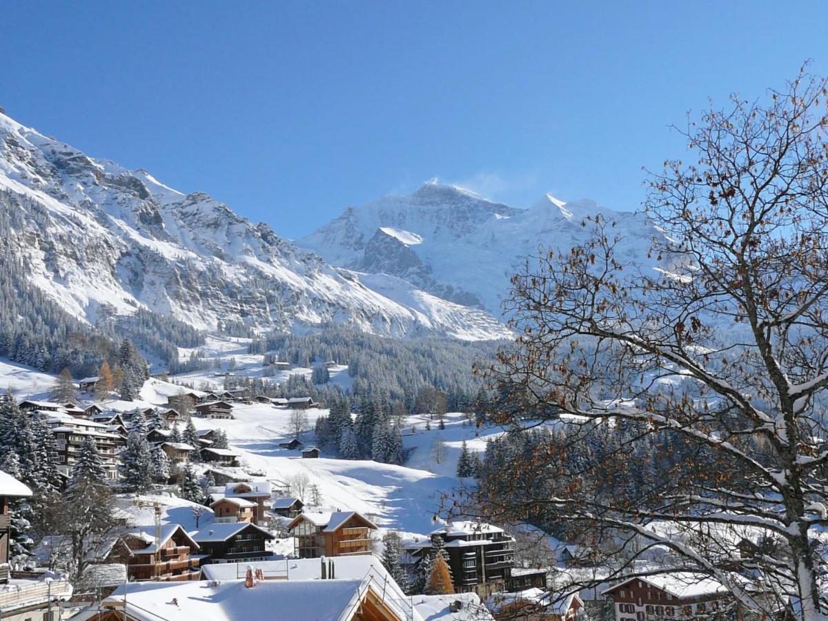 Apartment Goldenhorn Apt-F By Interhome Wengen Exterior foto